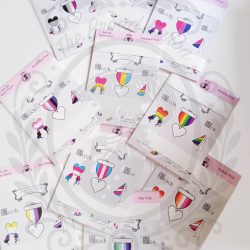 Stickervellen lgbtq pride